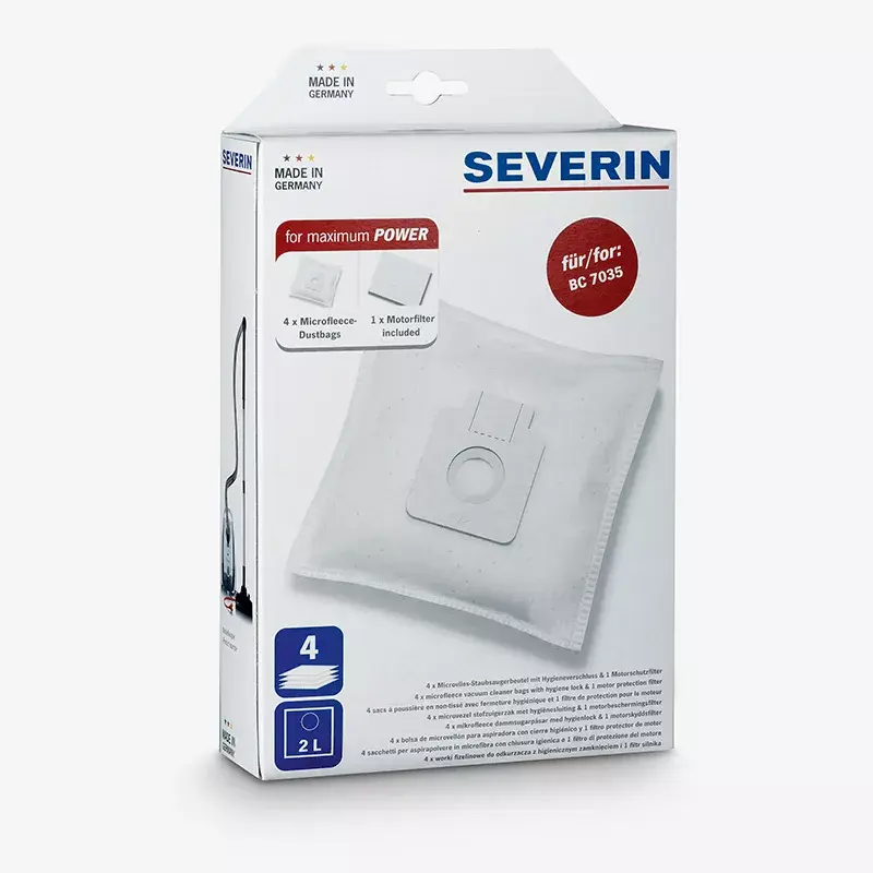 Pölypussit Severin SB 7211 pölynimuriin