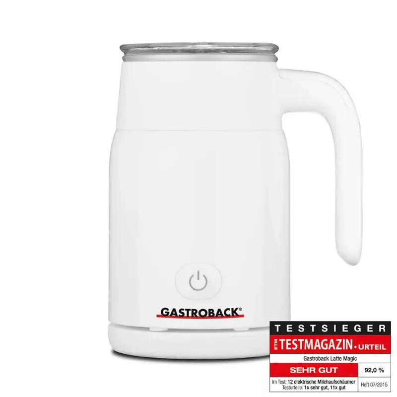 Automaattinen maidonvaahdotin Gastroback Latte Magic 42325 valkoinen