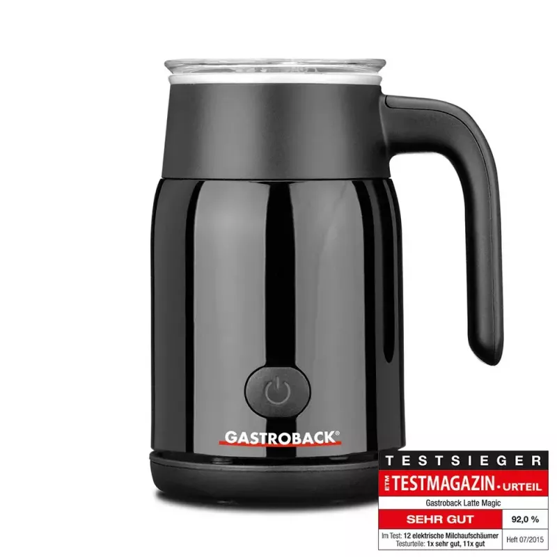 Automaattinen maidonvaahdotin Gastroback Latte Magic musta