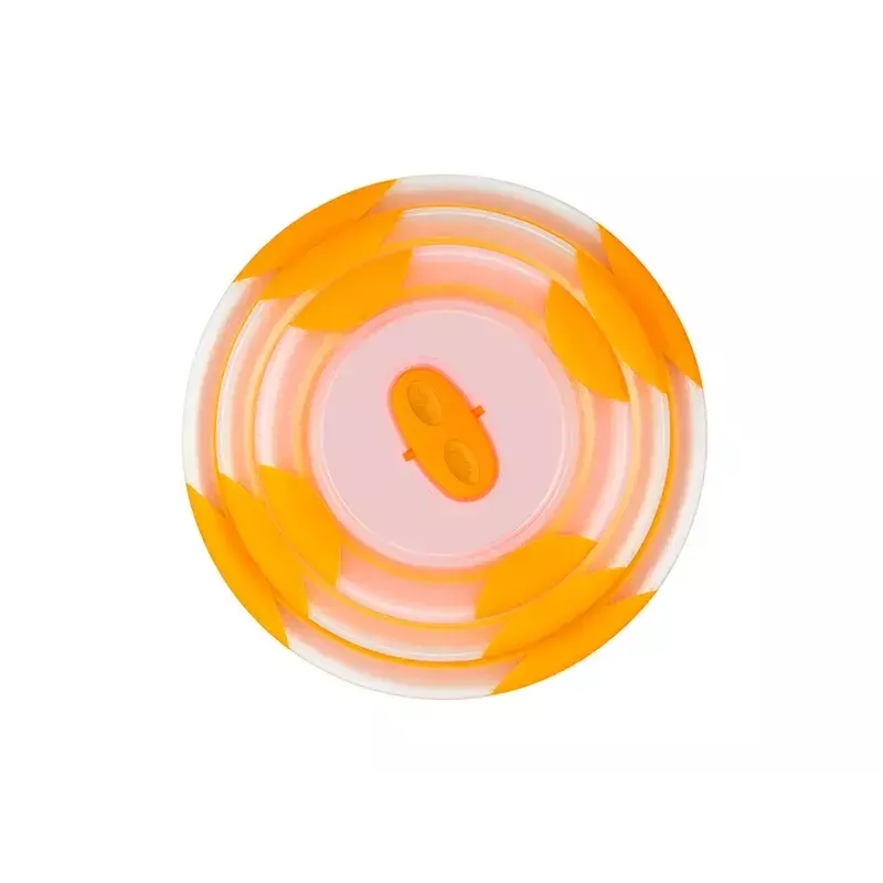 Kulhosetti OURSSON BS2981RC/OR 1,7 l pyöreä keraaminen oranssi valkoinen 3 kpl