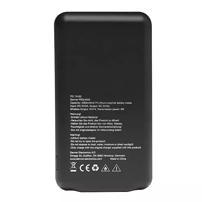 Kannettava akku Denver PBQ-4000 4000 mAh