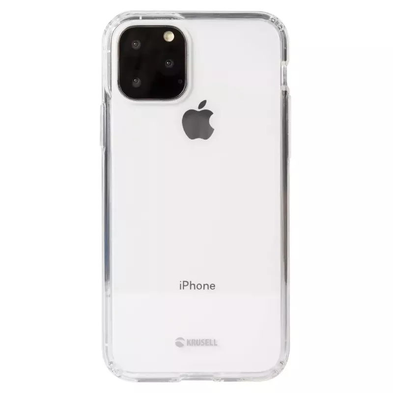 Krusell Kivik suojakuori iPhone 11 Pro Max:lle, läpinäkyvä