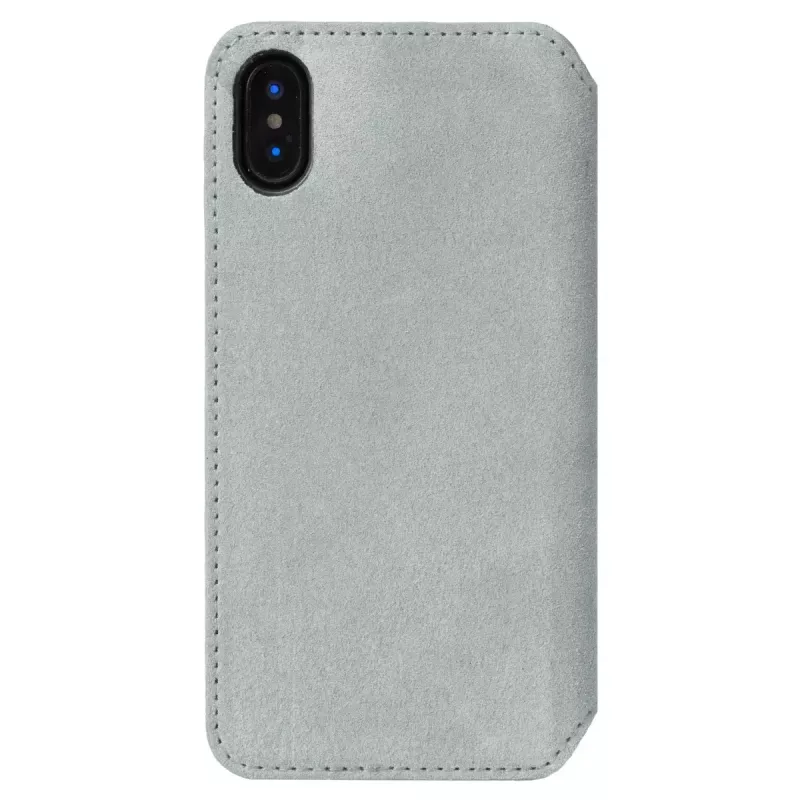 Folio-kotelo Krusell Broby 4 Card SlimWallet iPhone X/XS harmaa