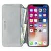 Folio-kotelo Krusell Broby 4 Card SlimWallet iPhone X/XS harmaa