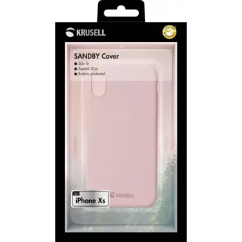 Suojakotelo Krusell iPhone X/XS pinkki