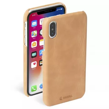 Suojakotelo Krusell Sunne iPhone XS Max 16,5 cm beige