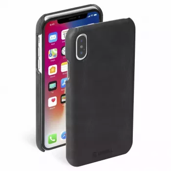 Suojakotelo Krusell Sunne Apple iPhone XS Max — Vintage musta