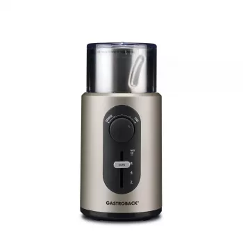 Gastroback Design Basic -kahvimylly 200 W musta metalli