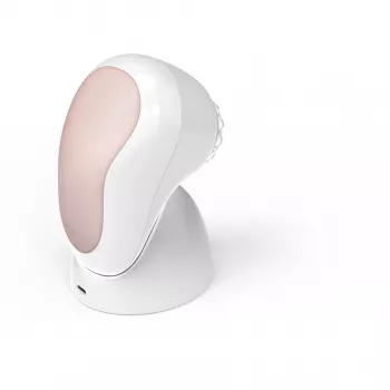 HoMedics FAC-600-EU kasvoharja pulsaatio ruusukulta, valkoinen paristo