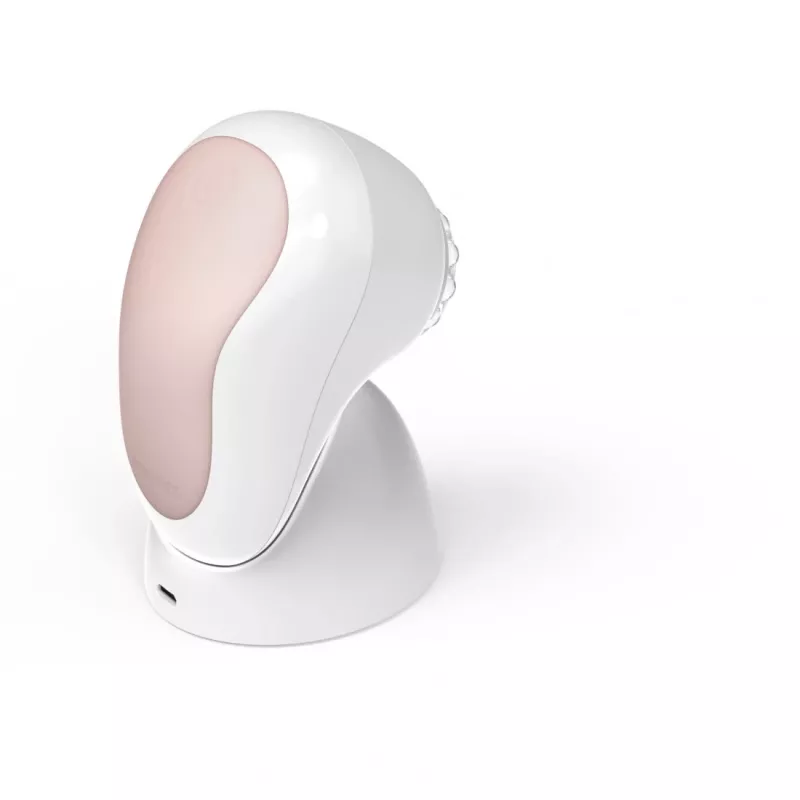 HoMedics FAC-600-EU kasvoharja pulsaatio ruusukulta, valkoinen paristo