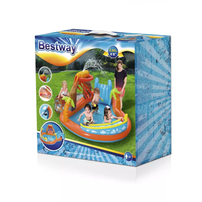 Puhallettava leikkikeskus Bestway 53069 — puhallettava vesileikkipaikka lapsille