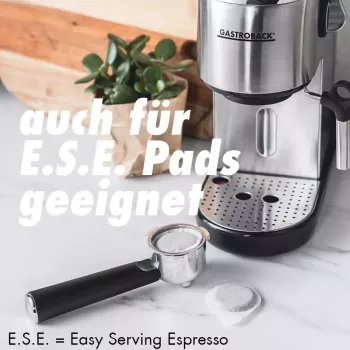 Espressokone Gastroback Design Espresso Piccolo 1,4 L manuaalinen