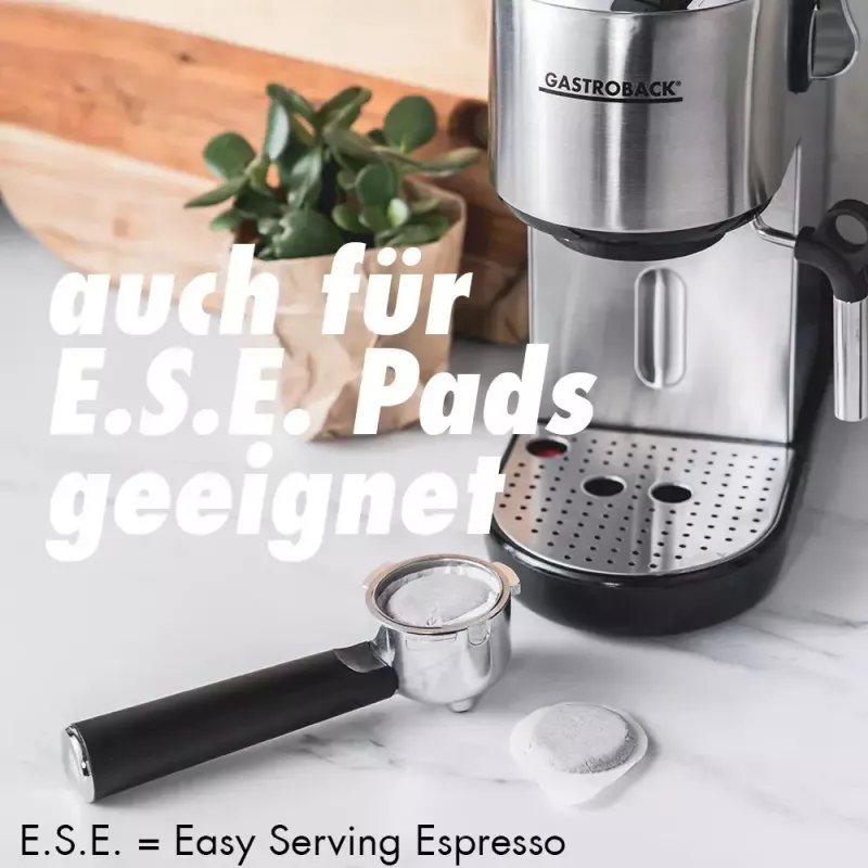 Espressokone Gastroback Design Espresso Piccolo 1,4 L manuaalinen