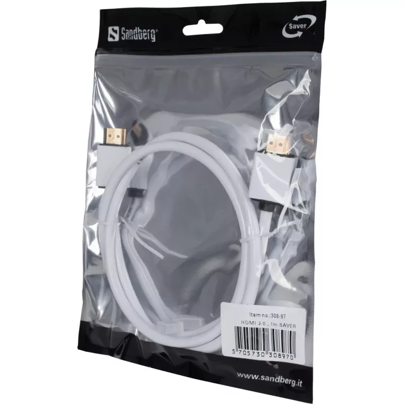 HDMI-kaapeli Sandberg 2.0 1m SAVER