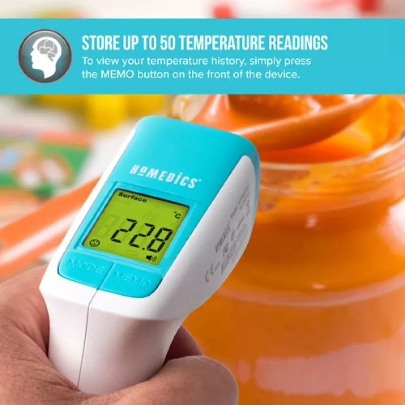 HoMedics kosketukseton infrapunakuumemittari