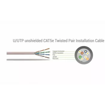 Verkkokaapeli SBOX UTP-305 CAT5E RJ45 305 m sininen
