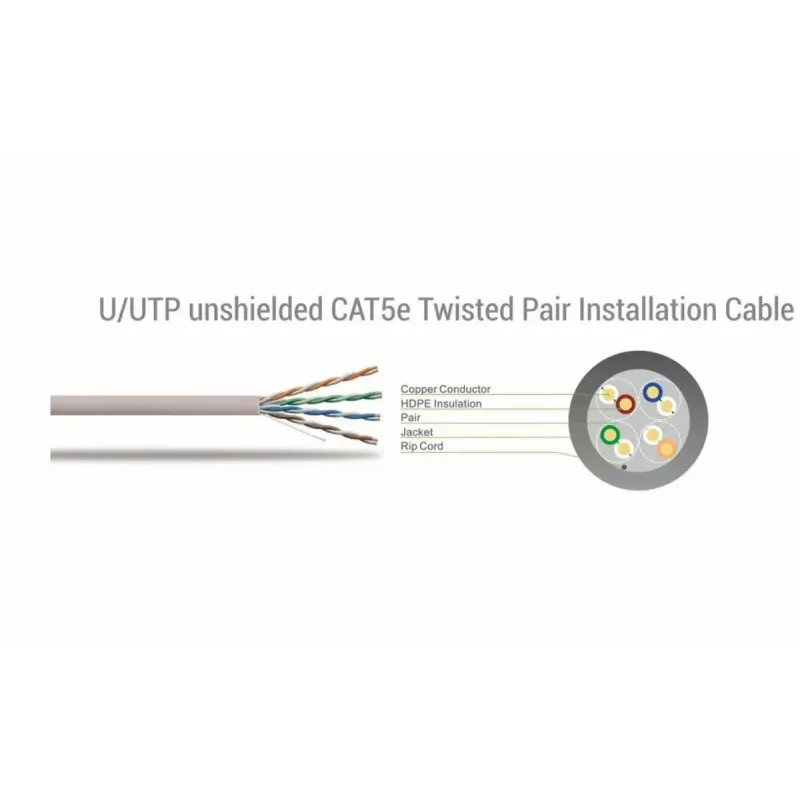 Verkkokaapeli SBOX UTP-305 CAT5E RJ45 305 m sininen