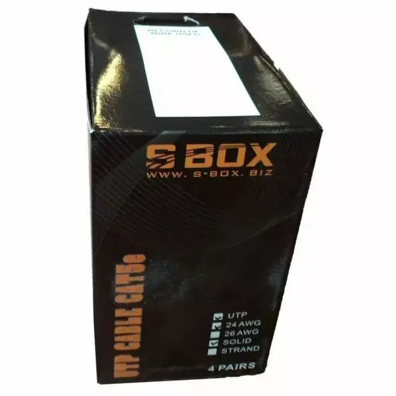 Verkkokaapeli SBOX UTP-305 CAT5E RJ45 305 m sininen