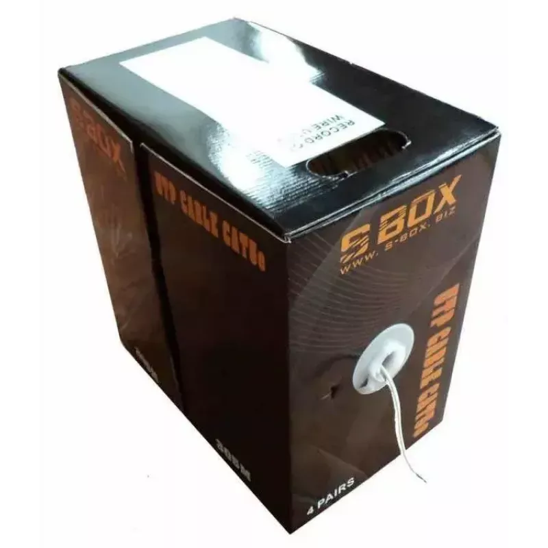 Verkkokaapeli SBOX UTP-305 CAT5E RJ45 305 m sininen
