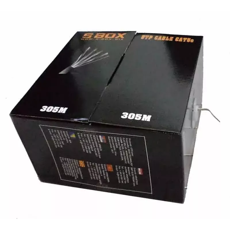 Verkkokaapeli SBOX UTP-305 CAT5E RJ45 305 m sininen