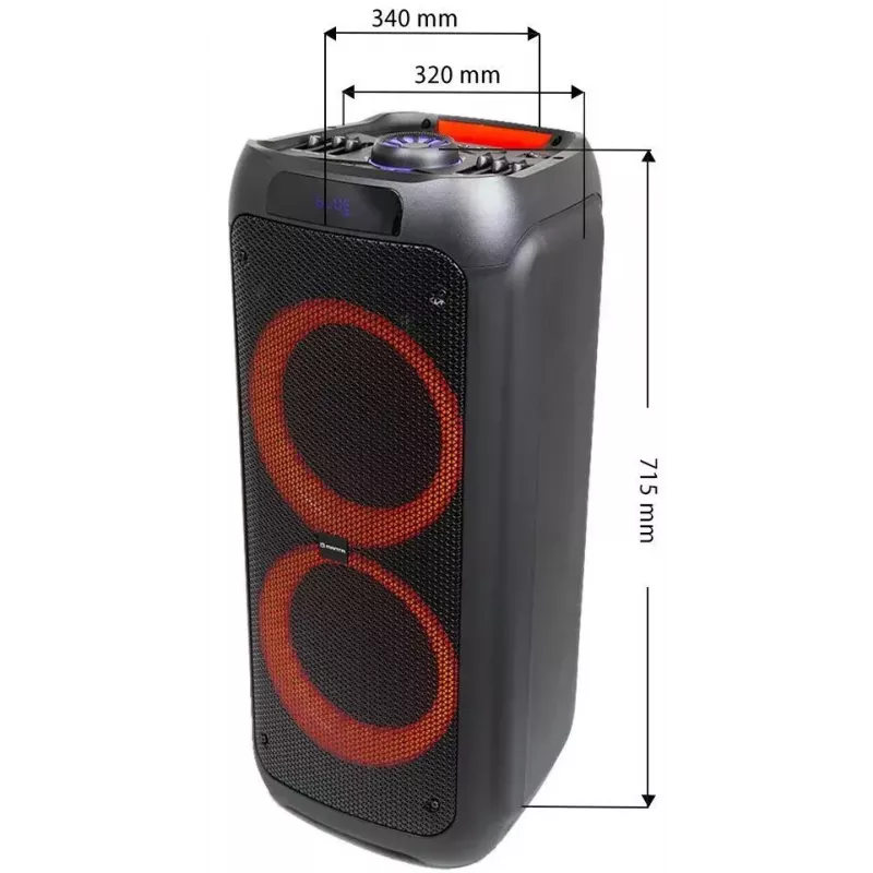 Kannettava Bluetooth-kaiutin MANTA SPK5310 PRO 20W – langaton, ladattava, TWS-tuki