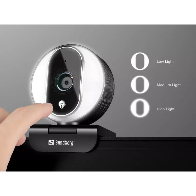 Verkkokamera Sandberg Streamer USB Webcam Pro