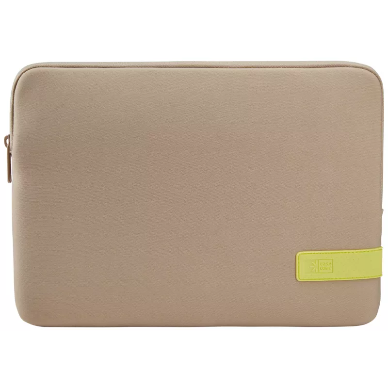 Case Logic Reflect REFPC-113 Plaza Taupe/Sun-Lime 33,8 cm (13,3 tuuman) suojahiha
