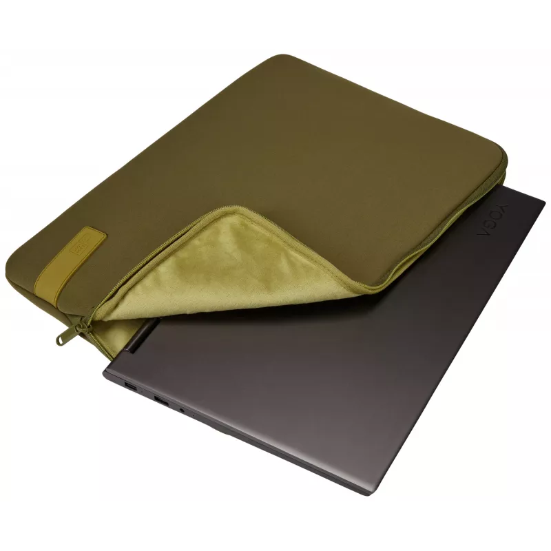Case Logic Reflect REFPC-116 kannettavan suojakotelo 39,6 cm (15,6 tuumaa), muistivaahto, polyesteri, Capulet Olive/Green Olive