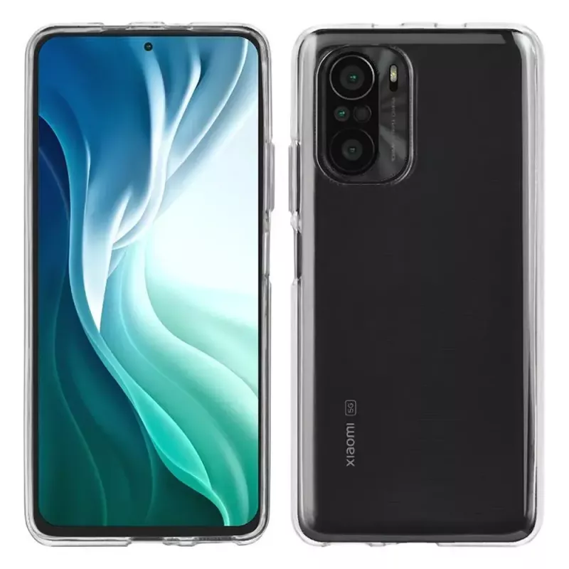 Krusell SoftCover suojakuori Xiaomi Mi 11i:lle, läpinäkyvä