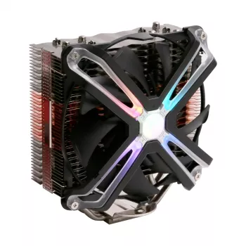 Zalman CNPS17X -tietokoneen jäähdytysjärjestelmä prosessorin jäähdytin 14 cm musta, harmaa