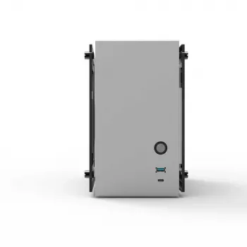 Tietokonekotelo Zalman M2 Mini-Silver Mini-Tower hopea