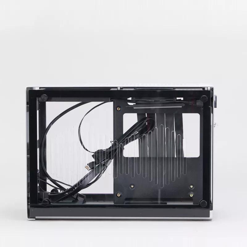 Tietokonekotelo Zalman M2 Mini-Silver Mini-Tower hopea