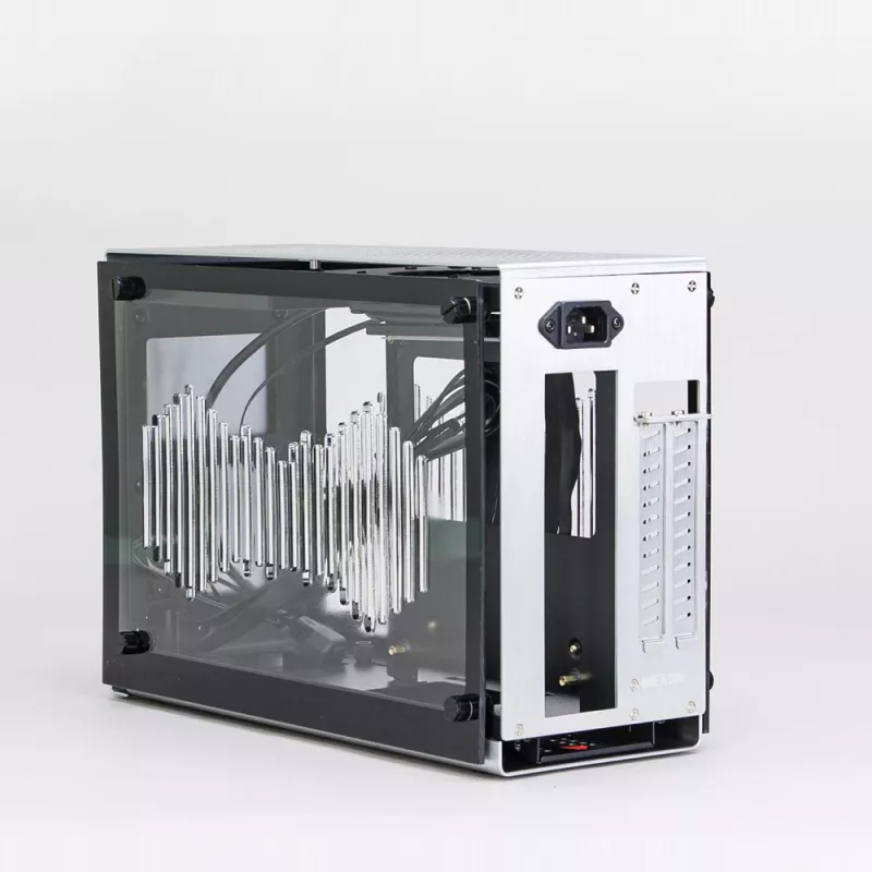 Tietokonekotelo Zalman M2 Mini-Silver Mini-Tower hopea