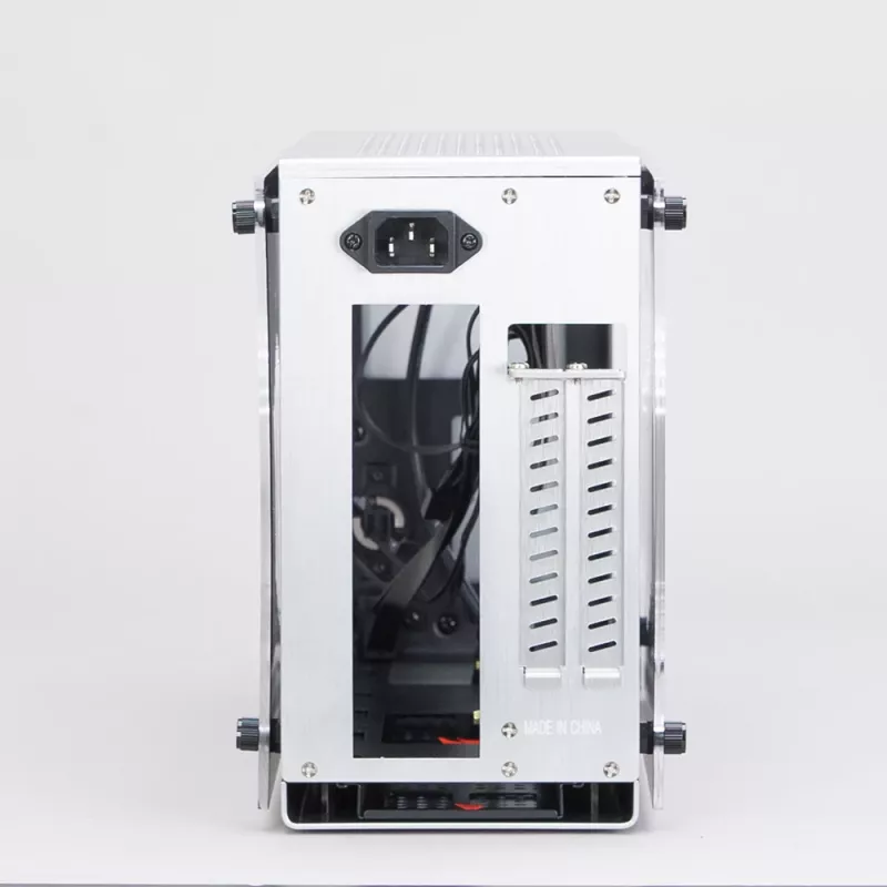 Tietokonekotelo Zalman M2 Mini-Silver Mini-Tower hopea
