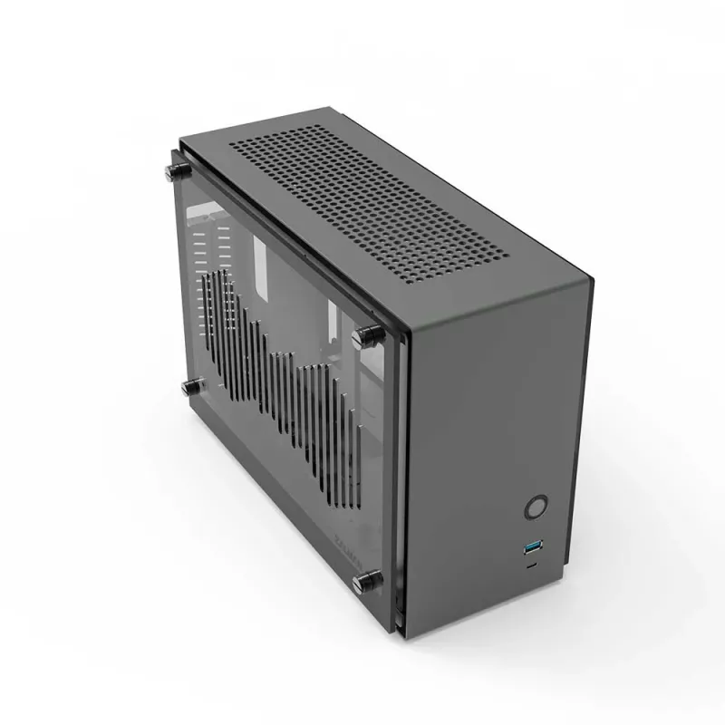 Zalman M2 Mini Gray Mini Tower harmaa