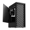 Zalman T7 -tietokonekotelo Midi Tower musta