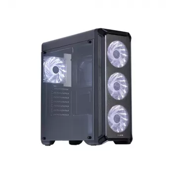 Zalman i3 Midi-Tower -kotelo - musta Window Midi Tower