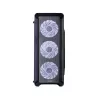 Zalman i3 Midi-Tower -kotelo - musta Window Midi Tower