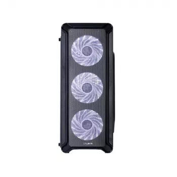 Zalman i3 Midi-Tower -kotelo - musta Window Midi Tower