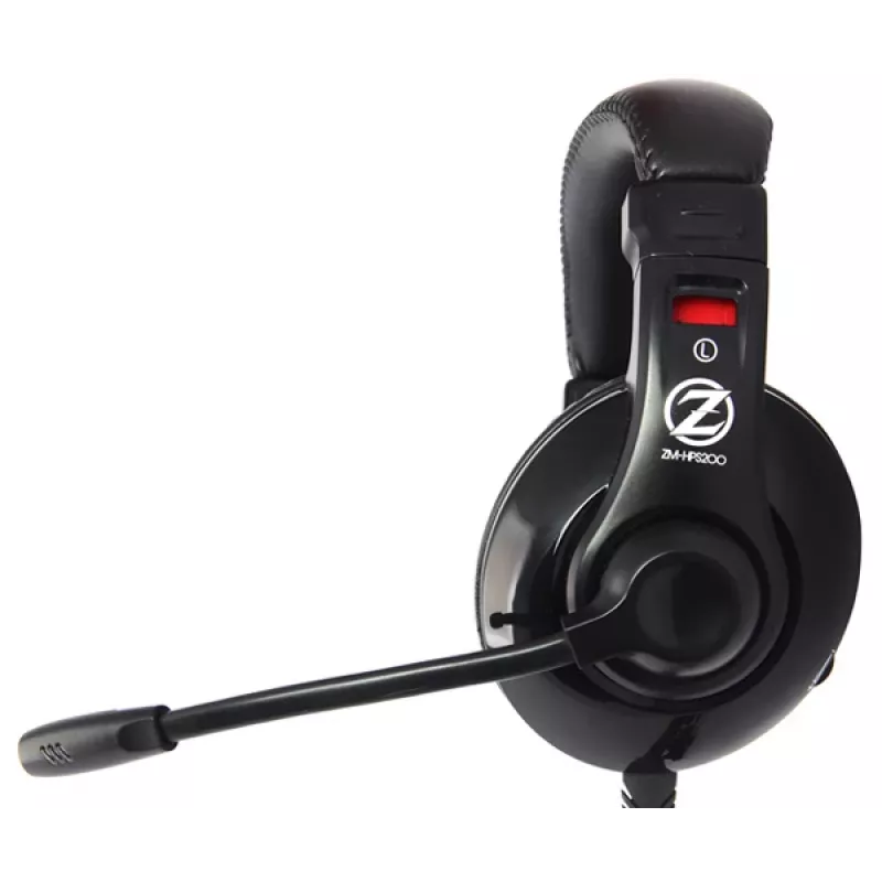 Zalman ZM-HPS200 kuuloke-/headset-kaapelillinen panta gaming musta