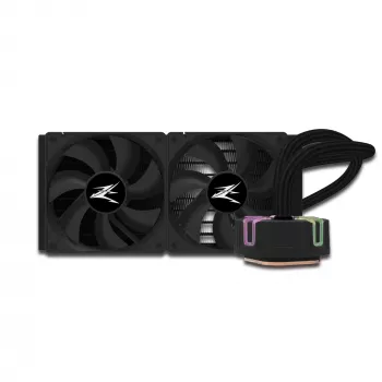 Zalman Reserator5 Z24 musta CPU-nestekühler 240mm jäähdytin 2 x SF120 ARGB tuuletinta prosessori all-in-one-nestejäähdytin 12 cm