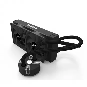 Zalman Reserator5 Z24 musta CPU-nestekühler 240mm jäähdytin 2 x SF120 ARGB tuuletinta prosessori all-in-one-nestejäähdytin 12 cm