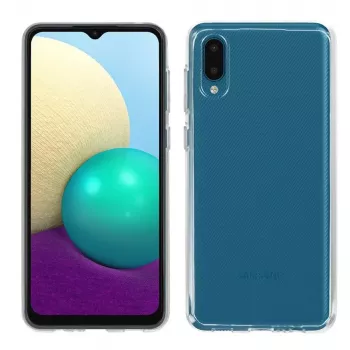 Krusell Galaxy A02 kuori 16.5 cm läpinäkyvä