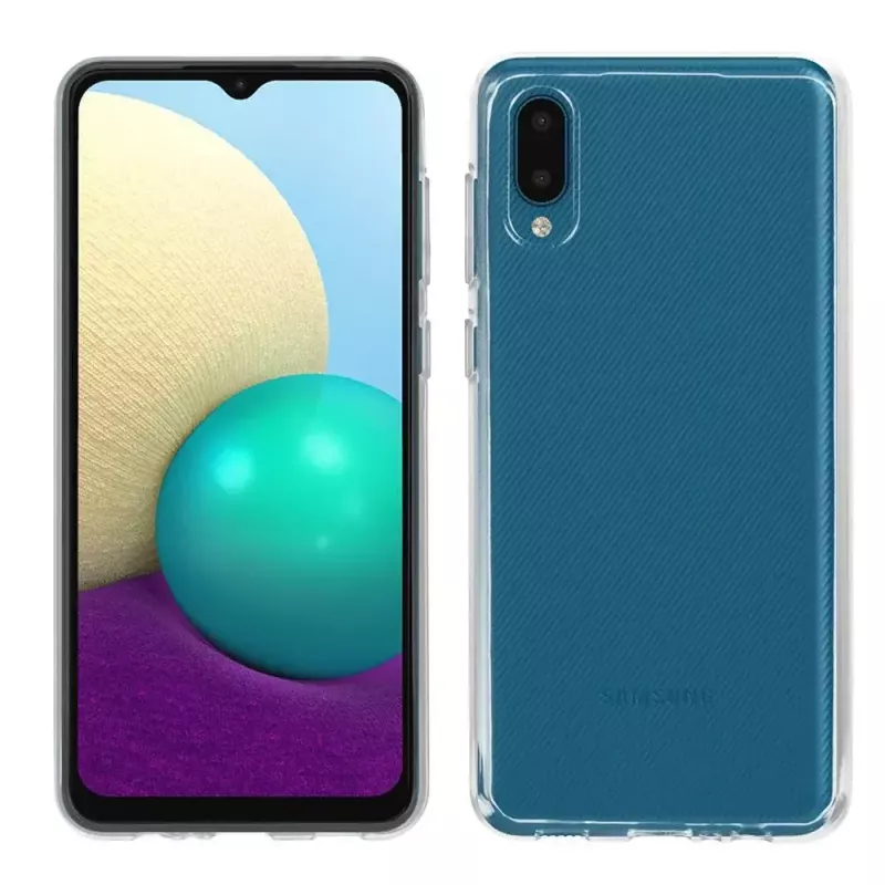Krusell Galaxy A02 kuori 16.5 cm läpinäkyvä