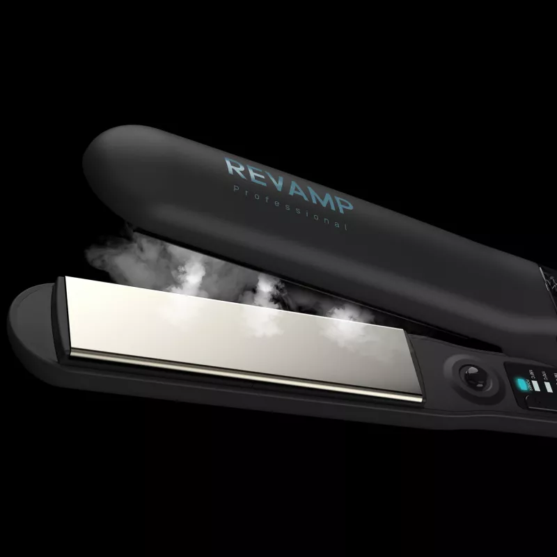 Hiustenmuotoilija Revamp Progloss Steamcare ST-1600-EU höyry musta 3 m