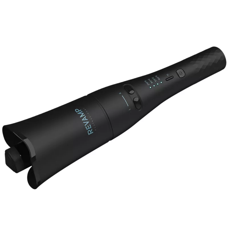 Revamp Progloss Hollywood Curl Automatic kiharrin Warm musta 3 m