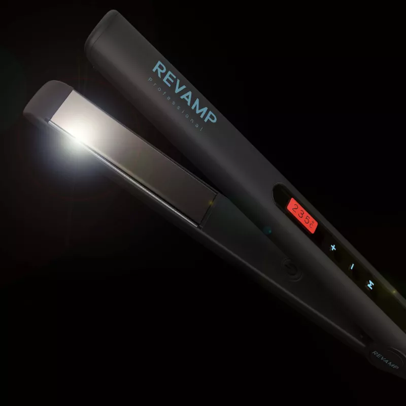 Revamp Progloss Touch Digital hiustensuoristaja Warm musta 3 m