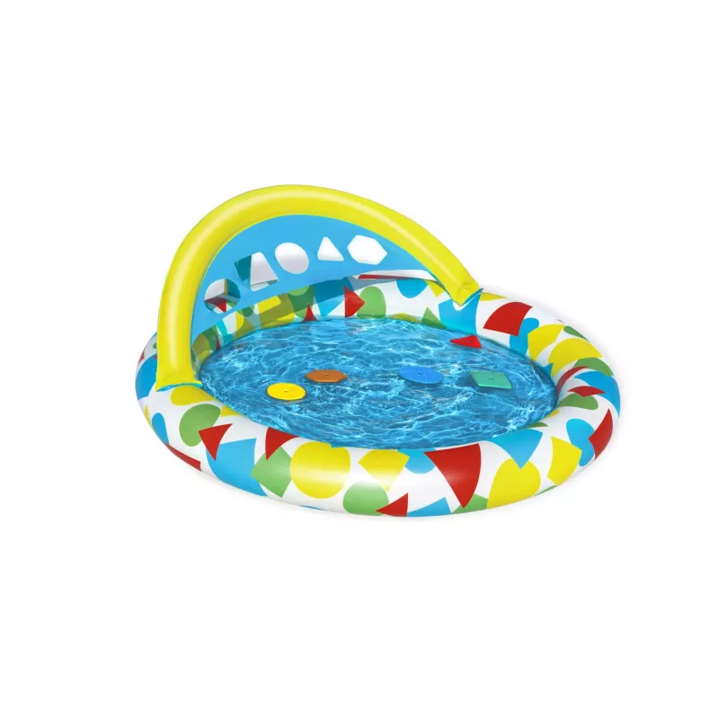 Bestway 52378 Splash & Learn lasten uima-allas katoksella, 45 l, 117 x 120 x 117 cm