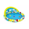 Bestway 52378 Splash & Learn lasten uima-allas katoksella, 45 l, 117 x 120 x 117 cm