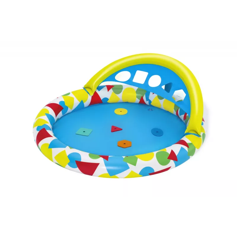 Bestway 52378 Splash & Learn lasten uima-allas katoksella, 45 l, 117 x 120 x 117 cm